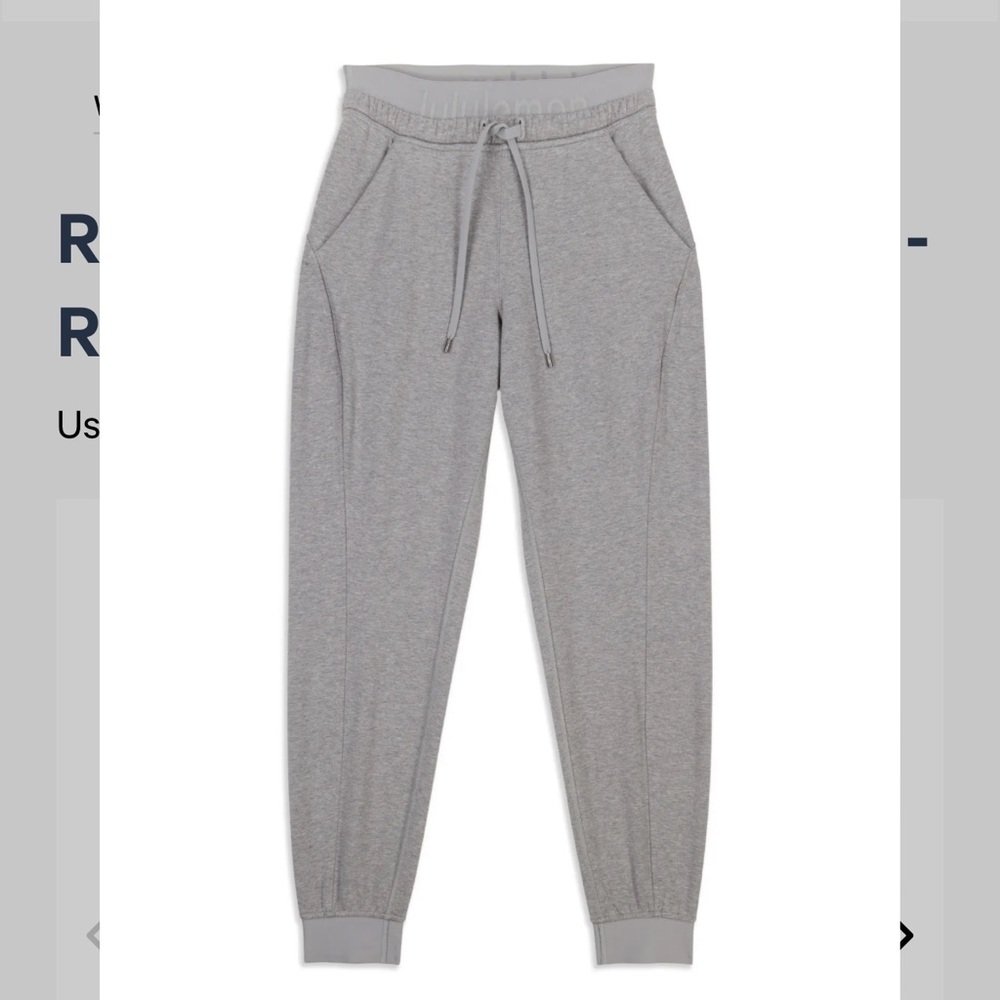Lululemon Gray Joggers.